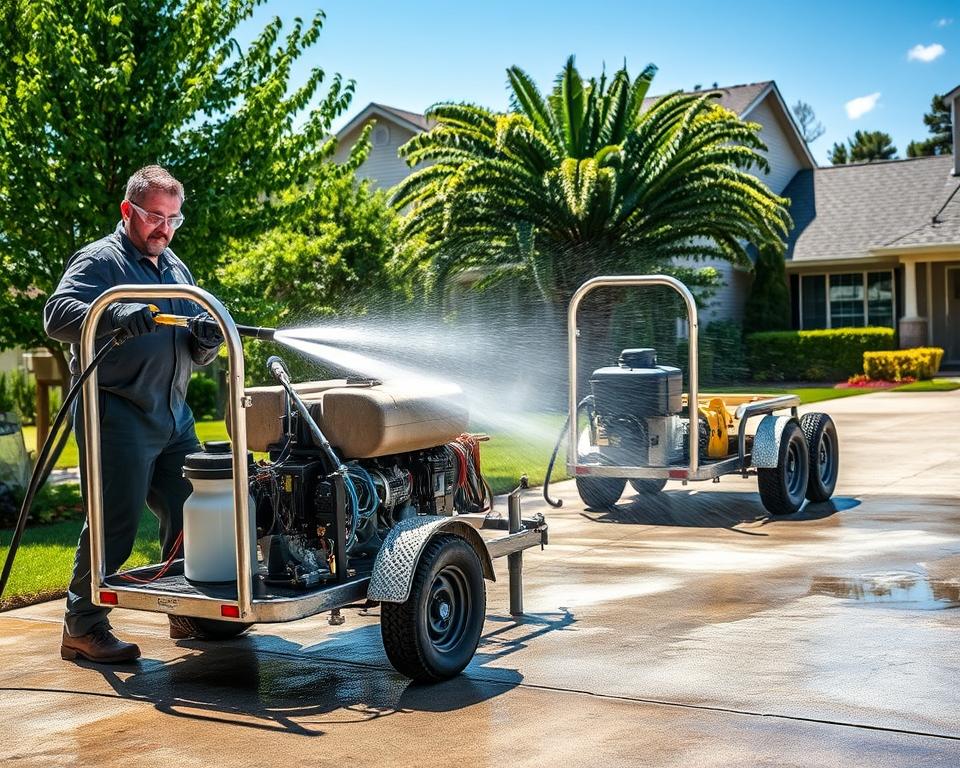 timber deck pressure washing Smyrna